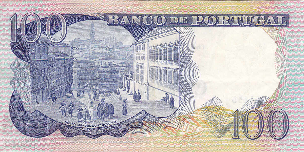 Аукцион tino37- ПОРТУГАЛИЯ - 100 ЕСКУДОС  - 1965г - VF