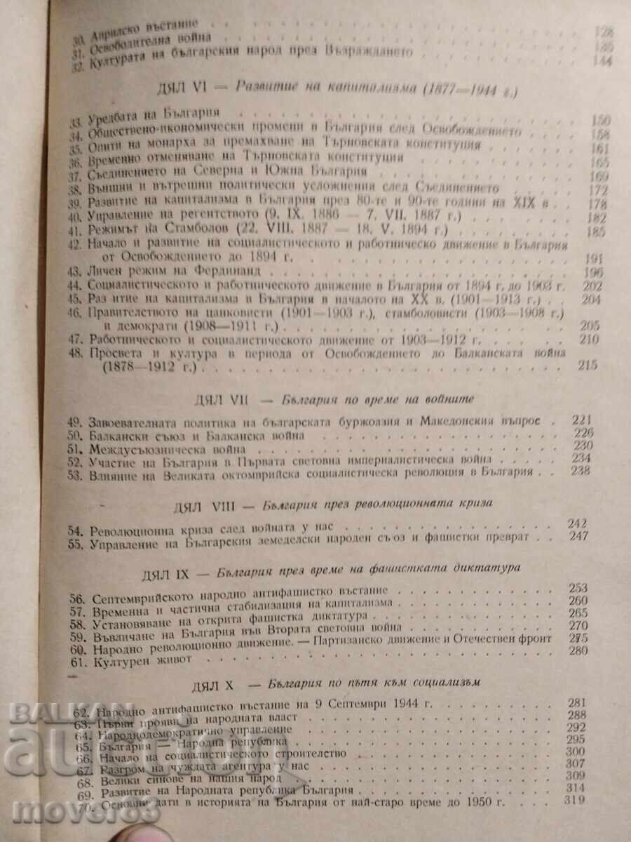 Παράδοση Βουλγαρική ιστορία για την 9η τάξη. 1954 godina Παράδοση Βουλγαρική ιστορία για την 9η τάξη. 1954 godina