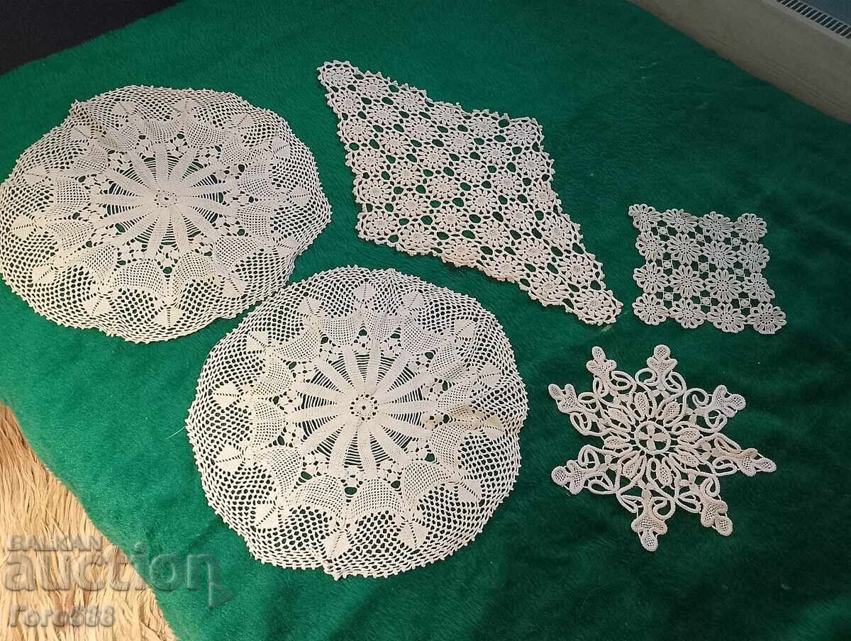 Πλεκτό καρέ 5 τεμαχίων Πλεκτό καρέ 5 τεμαχίων