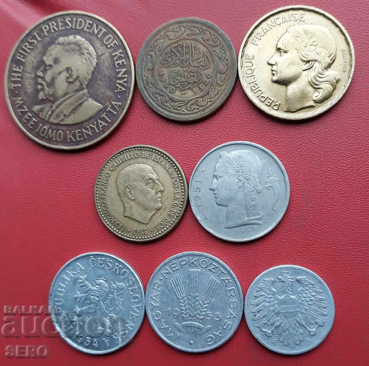 Смесен лот от 8 монети с цена 1.00 лв. | € 0.51 Смесен лот от 8 монети с цена 1.00 лв. | € 0.51