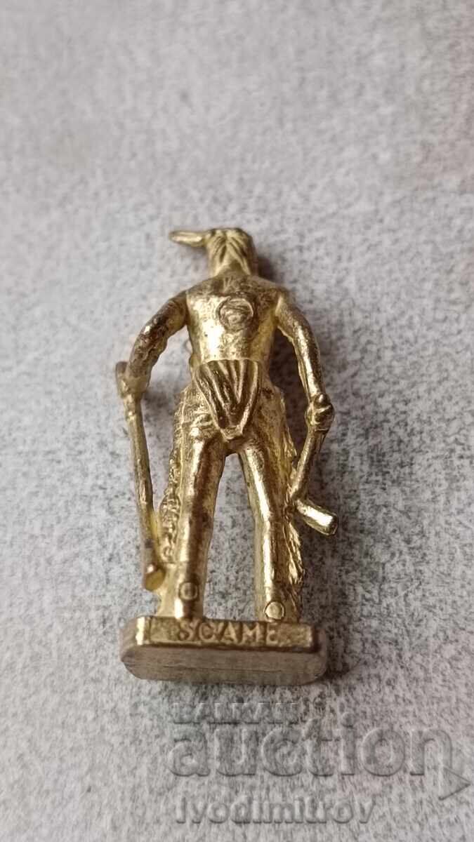 Figurina metalica COCHISE ou de ciocolata cu preț 6.85 BGN | € 3.50 Figurina metalica COCHISE ou de ciocolata cu preț 6.85 BGN | € 3.50