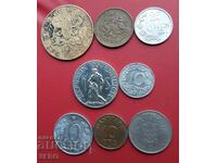 Mixed lot of 8 coins