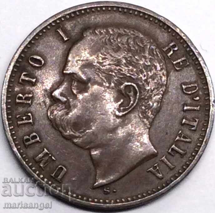 Auction  2 Centesimi 1898 Italy King Umberto I 4