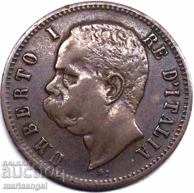 Livrarea 2 Centesimi 1898 Italia Regele Umberto I Livrarea 2 Centesimi 1898 Italia Regele Umberto I