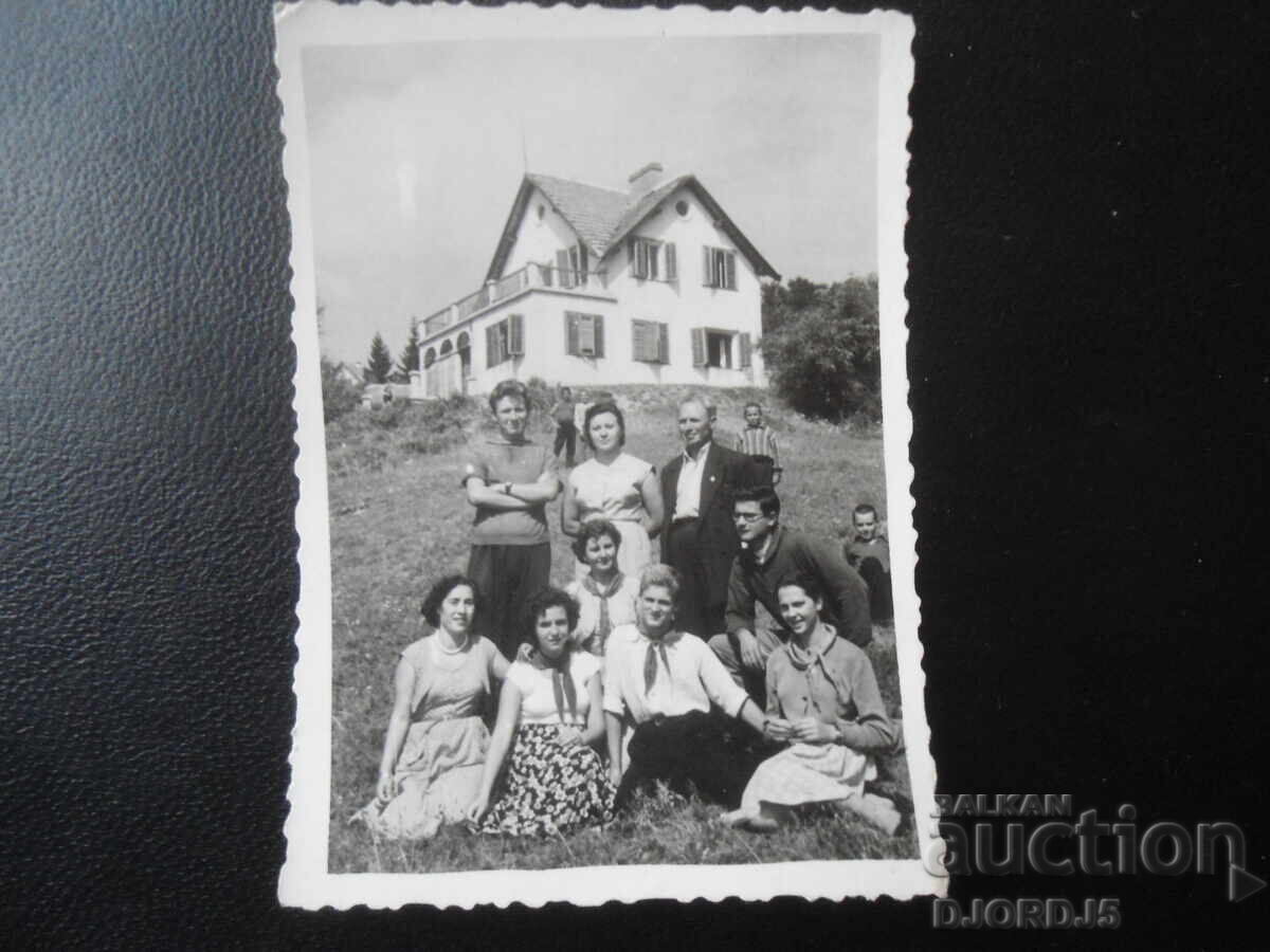 Стара снимка, 2.IХ.1957 г, Панагюрски колонии