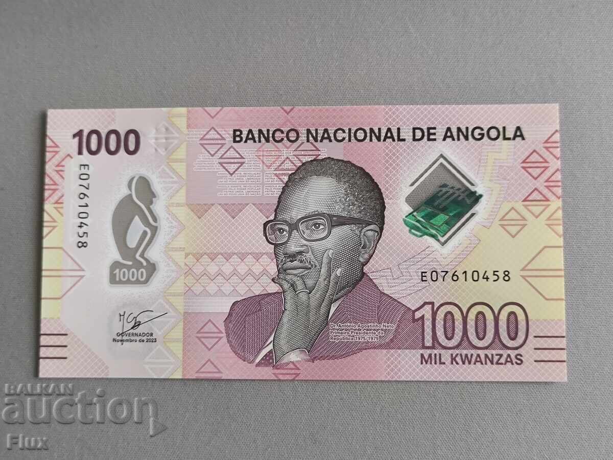 Bancnotă - Angola - 1000 kwanza | 2023