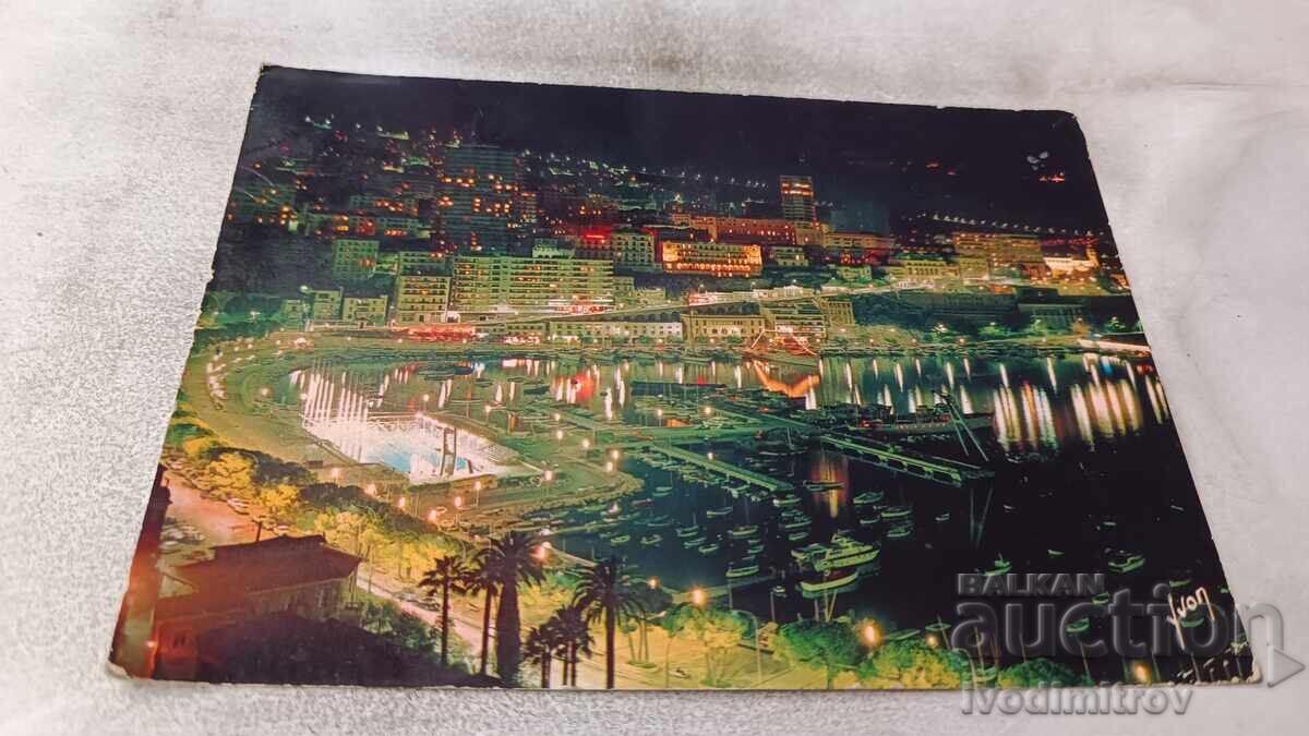 Пощенска картичка Monaco Le Port de la Condamine Monte-Carlo Пощенска картичка Monaco Le Port de la Condamine Monte-Carlo