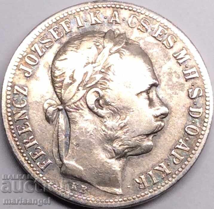 1 forint 1892 Ungaria Kremnitz 29mm 12,12g argint - RARĂ - 6 1 forint 1892 Ungaria Kremnitz 29mm 12,12g argint - RARĂ - 6
