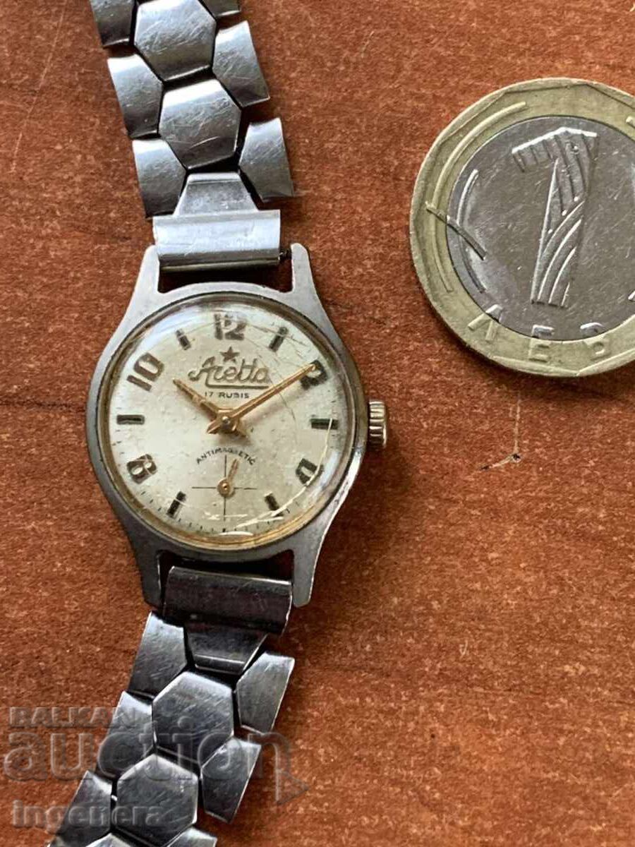 CEAS "ARETTA" - NU FUNCȚIONEAZĂ CEAS "ARETTA" - NU FUNCȚIONEAZĂ