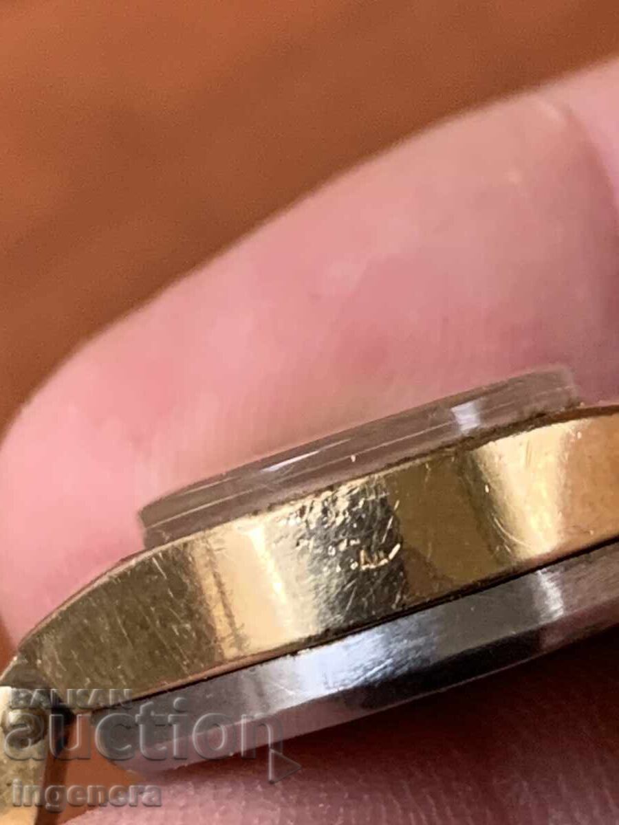 Auction  LUCH Watch, Hand-Wound, Gold-Plated, Marked - AU