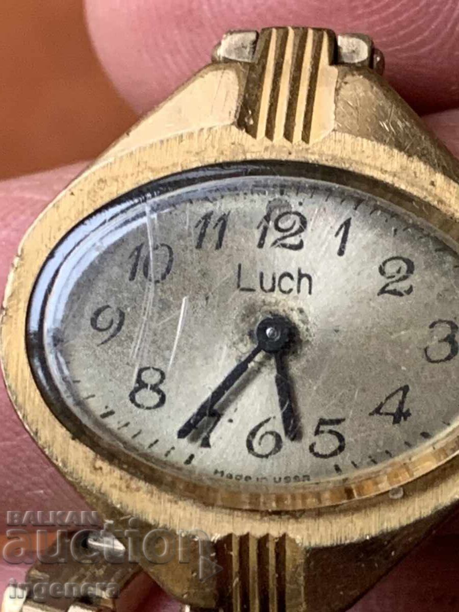 Delivery of LUCH Watch, Hand-Wound, Gold-Plated, Marked - AU