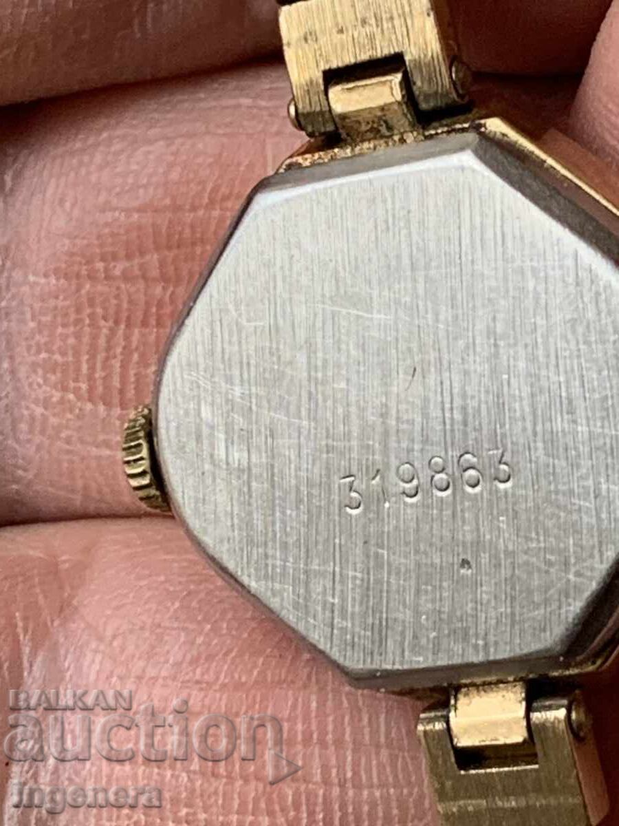 LUCH Watch, Hand-Wound, Gold-Plated, Marked - AU - 6