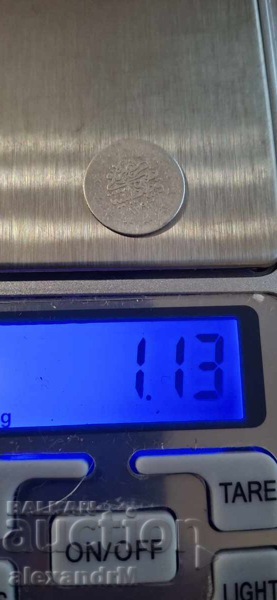 Δημοπρασία Οθωμανική Αυτοκρατορία 1 kurush 1876/(27), ١٢٩٣/ (٢٧)