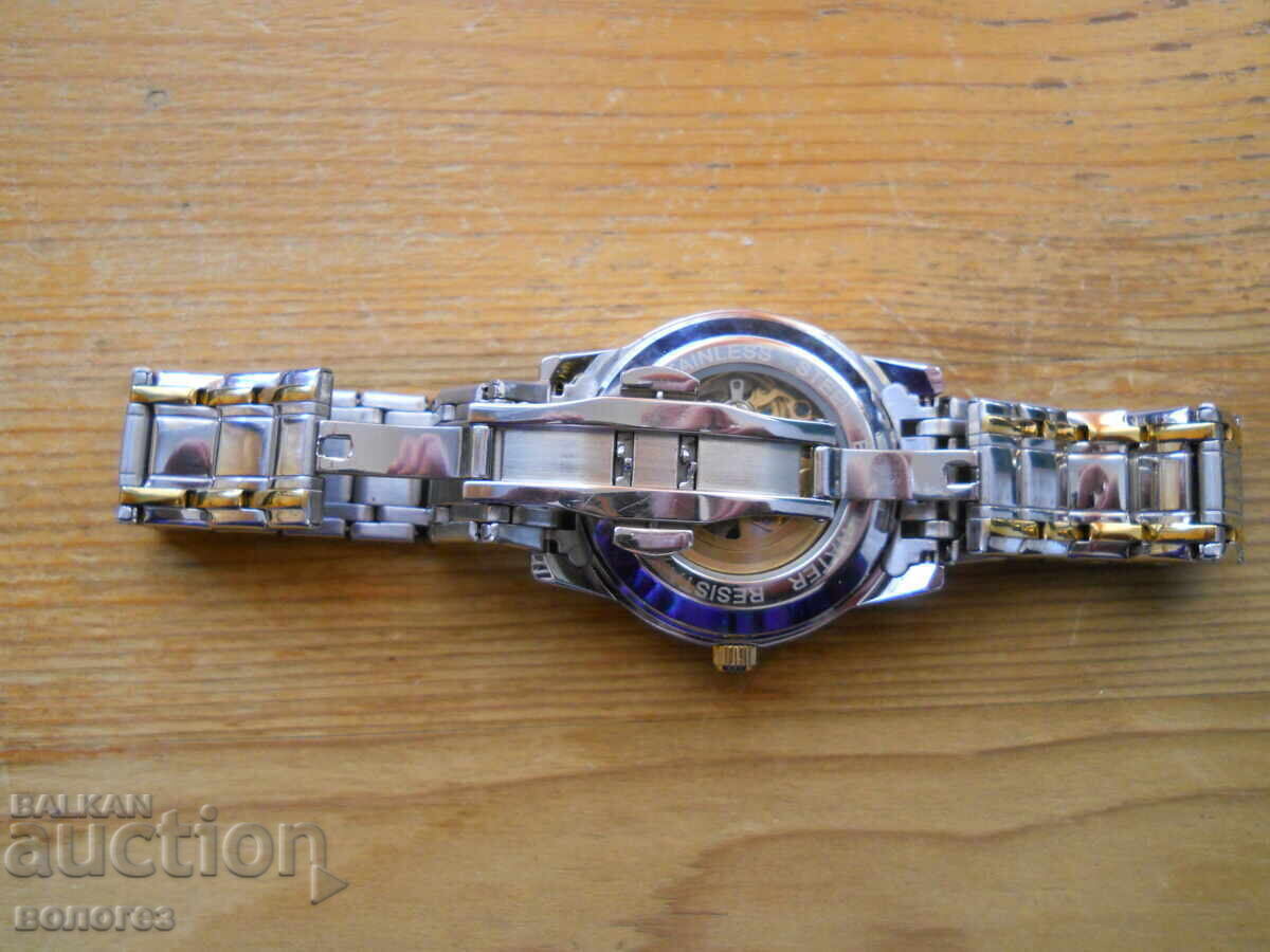 Ceas schelet - automat "Longbo" - funcționează - 5 Ceas schelet - automat "Longbo" - funcționează - 5