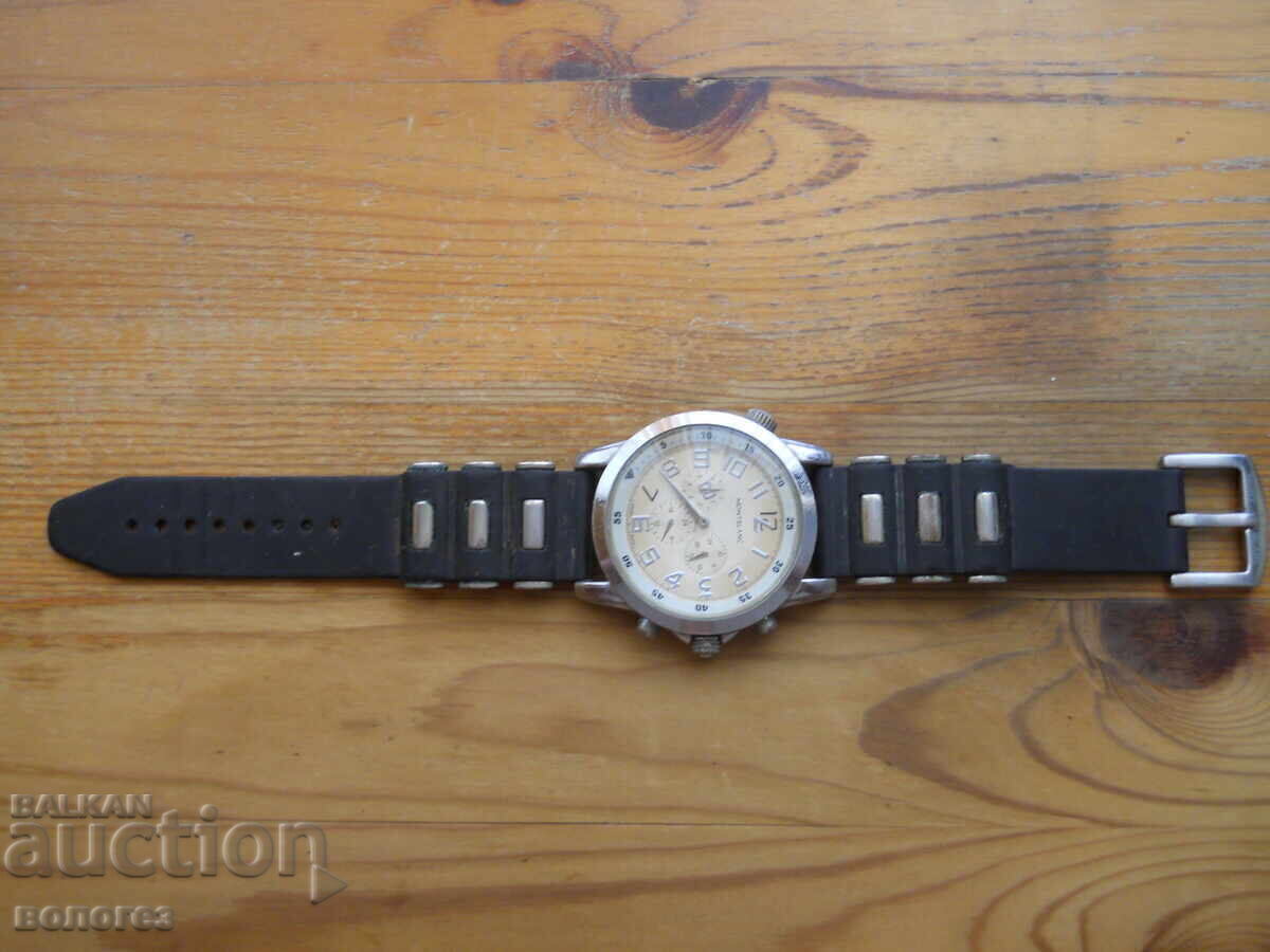 Ρολόι - αυτόματο "Montblanc" 7050 - Ελβετικό - λειτουργικό με τιμή 120.00 BGN | € 61.36 Ρολόι - αυτόματο "Montblanc" 7050 - Ελβετικό - λειτουργικό με τιμή 120.00 BGN | € 61.36