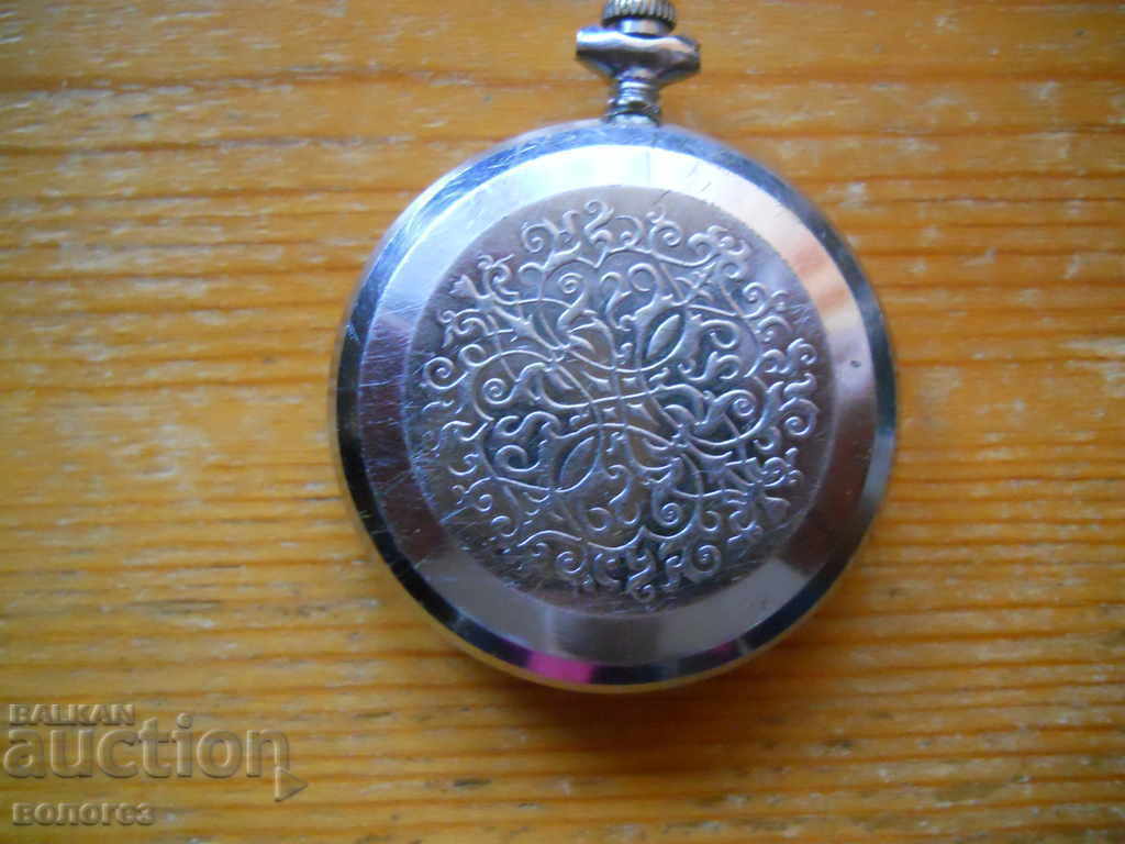 Ceas de buzunar „Fulger” cu două capace - funcționează - 5 Ceas de buzunar „Fulger” cu două capace - funcționează - 5