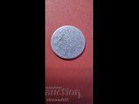 Imperiul Otoman 2 kuruș 1876/(17), ١٢٩٣/ (١٧)