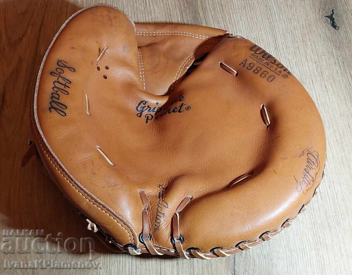 Ръкавица за софтбол кожа за ценители - 5