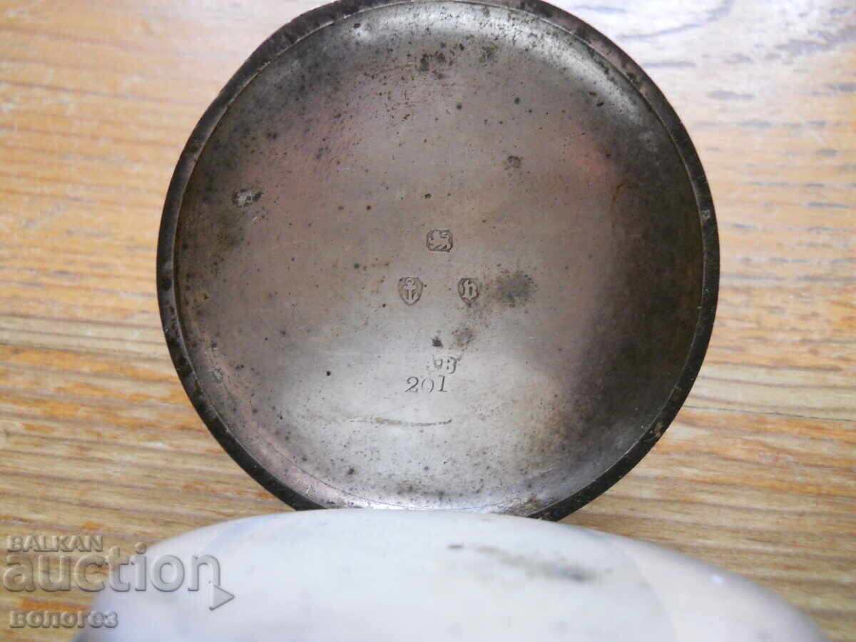 Ceas de buzunar vechi din argint "AWWCo" SUA - nu funcționează - 6 Ceas de buzunar vechi din argint "AWWCo" SUA - nu funcționează - 6