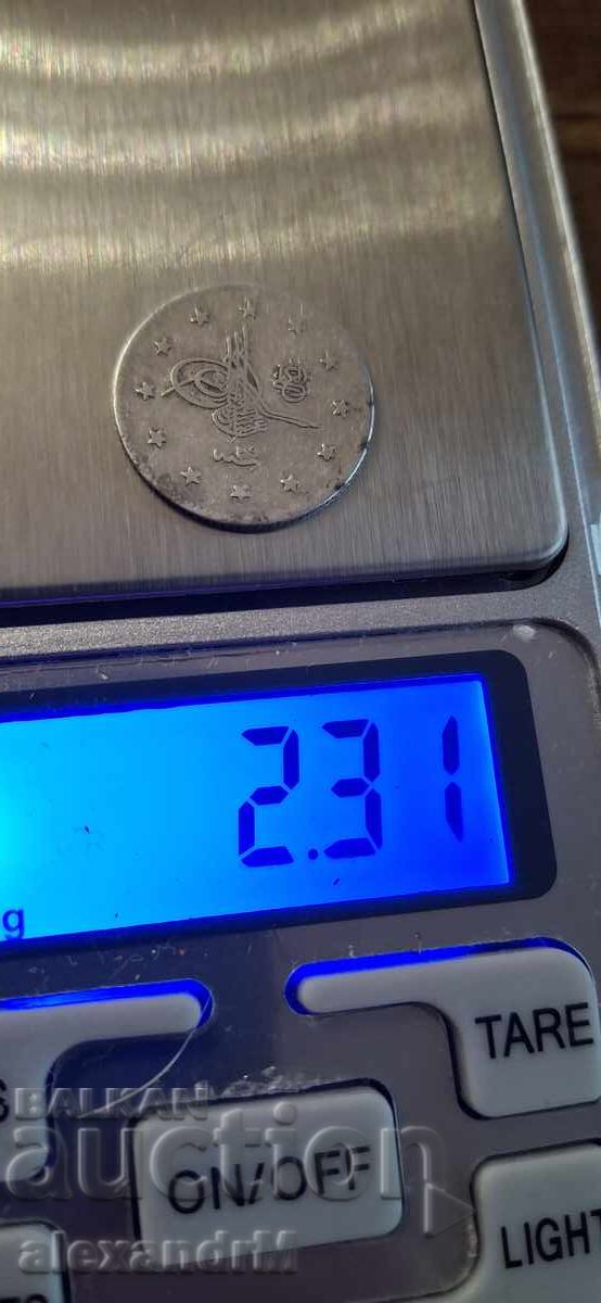 Δημοπρασία Οθωμανική Αυτοκρατορία 2 kurusha 1876/(29), ١٢٩٣/ (٢٩)