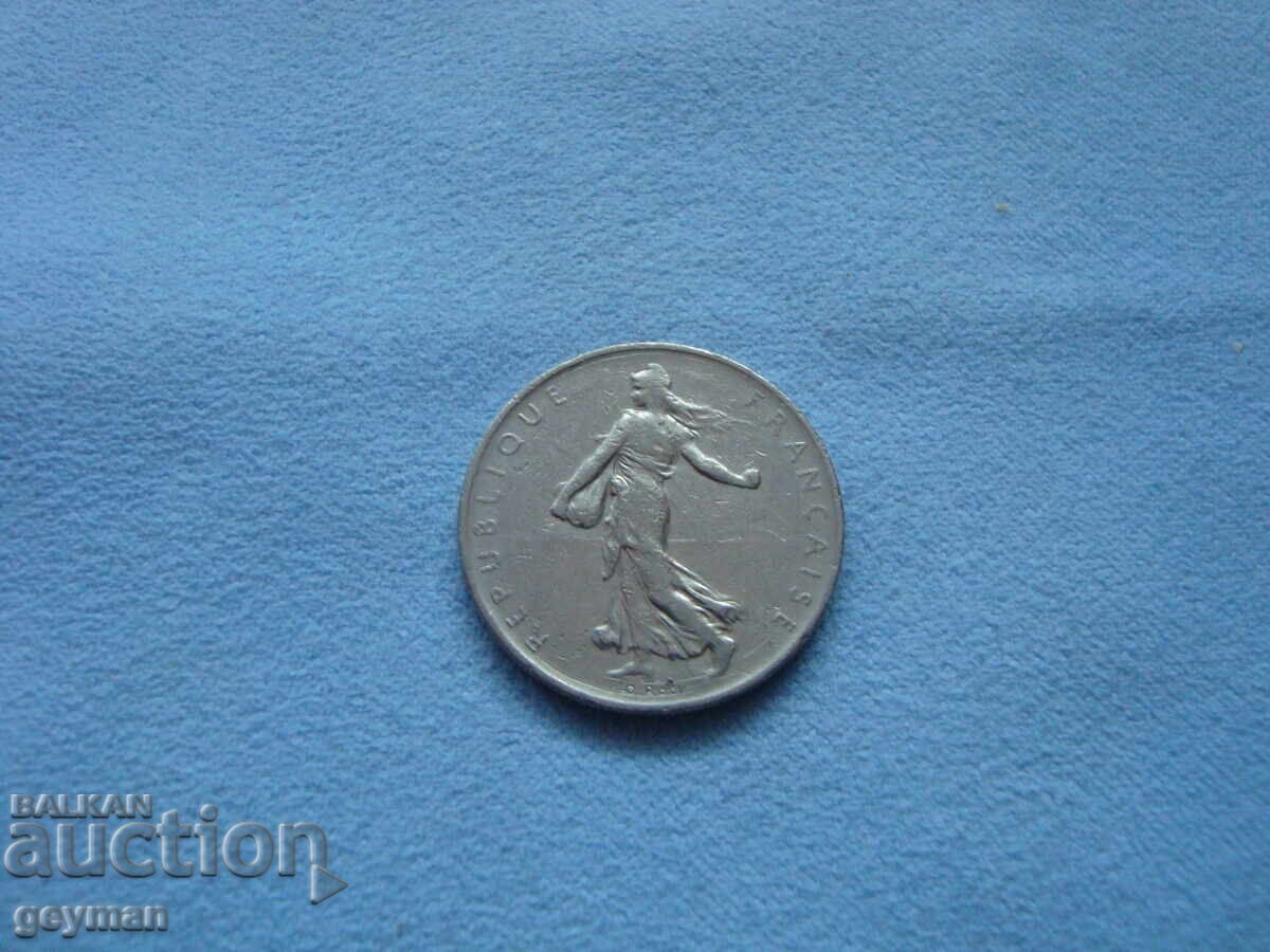 Auction  Auction for a 1 Franc coin