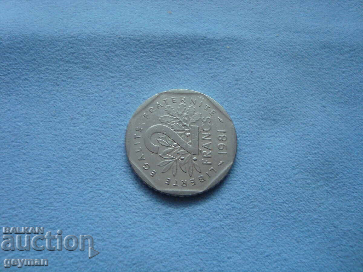 Licitație pentru monedă de 2 Franci cu preț 1.00 BGN | € 0.51 Licitație pentru monedă de 2 Franci cu preț 1.00 BGN | € 0.51