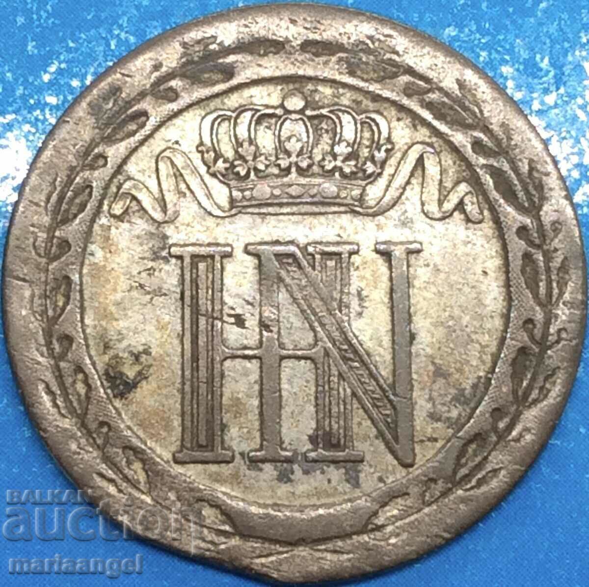 Livrarea Ieronim Napoleon 20 de cenți 1808 Încoronarea Westfalia