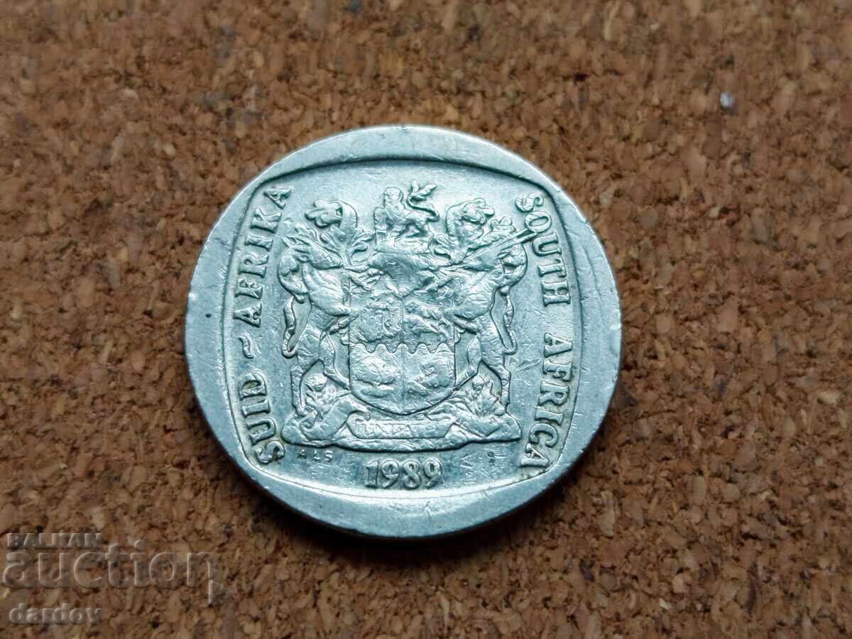 Africa de Sud 2 Rand, 1989 cu preț 1.00 BGN | € 0.51