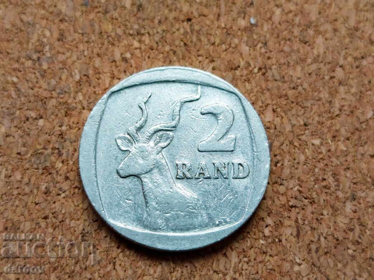 Africa de Sud 2 Rand, 1989 Africa de Sud 2 Rand, 1989