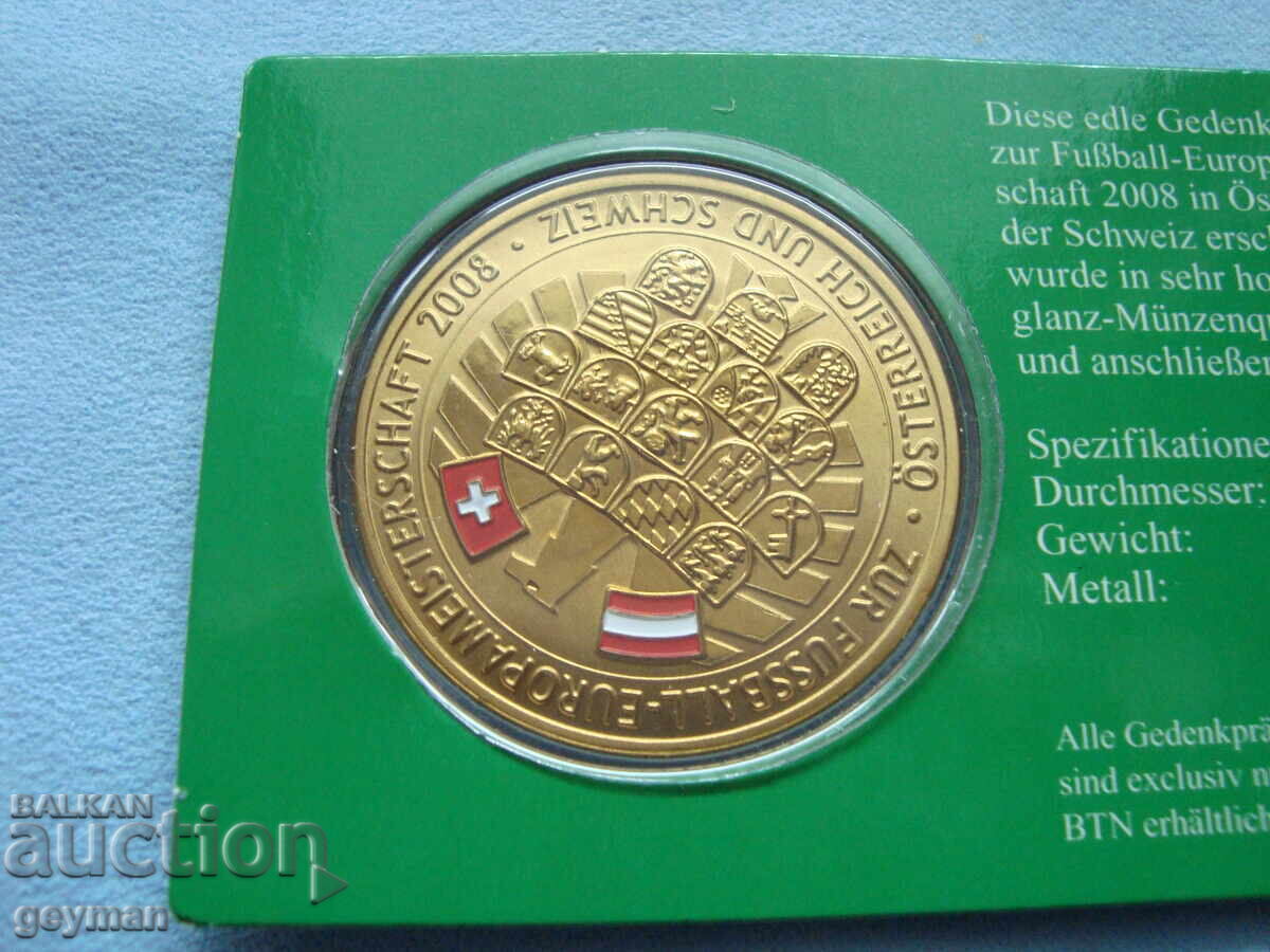 Licitație Monedă, medalie, placă - tema "Fotbal" Licitație Monedă, medalie, placă - tema "Fotbal"