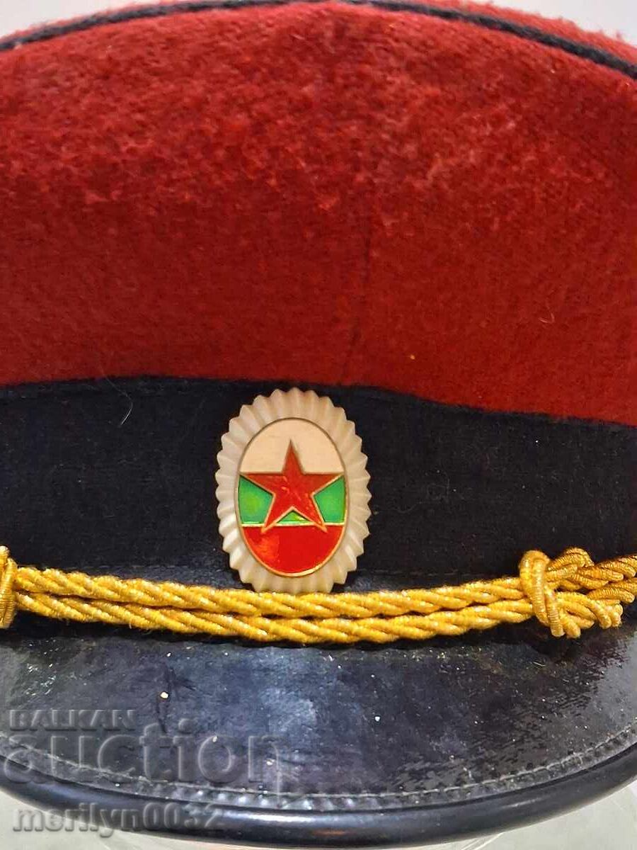 Офицерска фуражка 70-80 те год летец пилот ВВС НРБ - 5