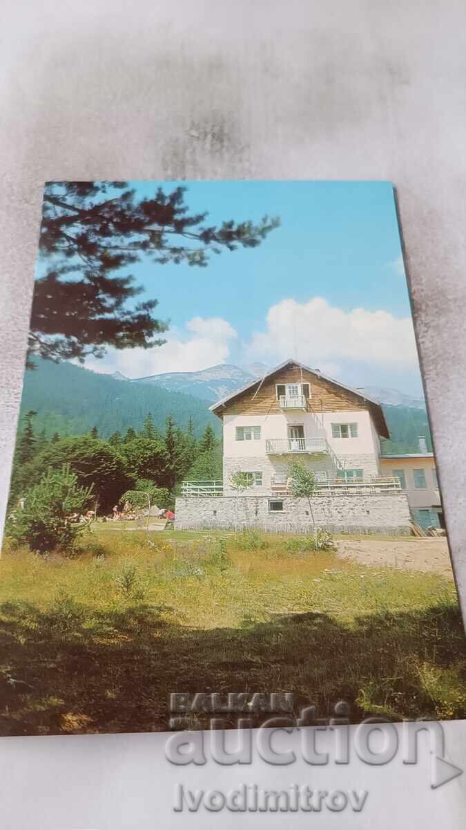 Postcard Pirin Hut Gotse Delchev 1982