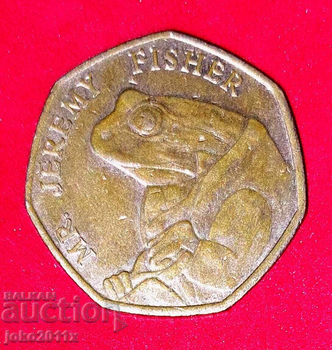 Marea Britanie - 50 de pence din 2017 - jubiliare