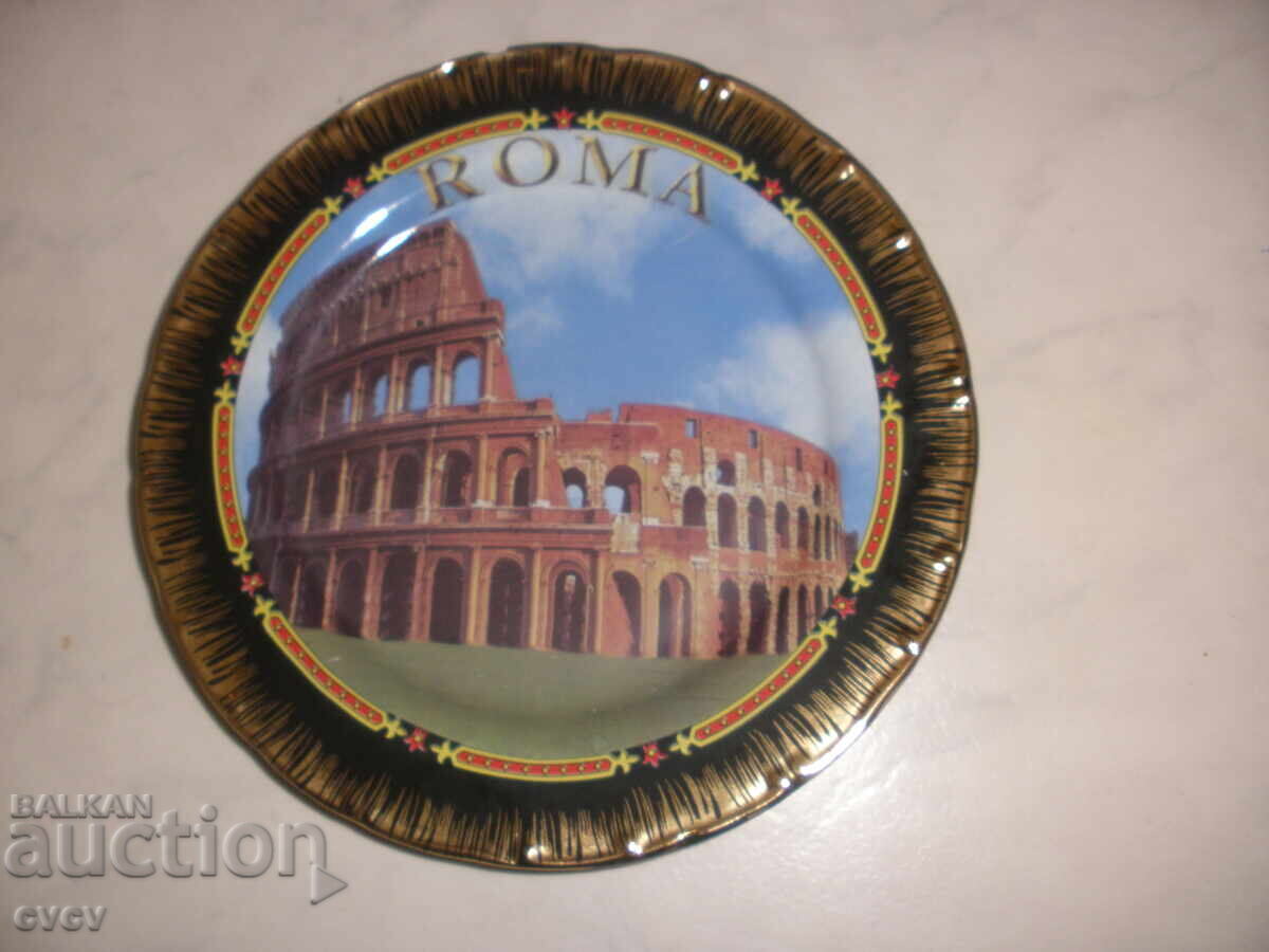 Πιάτο τοίχου Ρώμη - Β.Ζ.Τ - 6