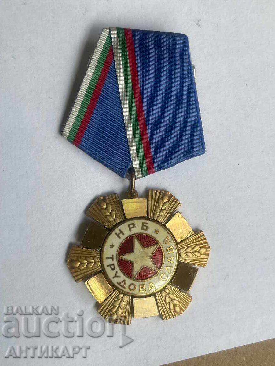 Ordin rar "Pentru muncă glorioasă" clasa I, cu mare port