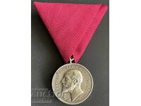 6280 Царство България медал За Заслуга Цар Фердинанд сребъре