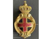 6282 Княжество България знак БЧК Червен кръст първа емисия