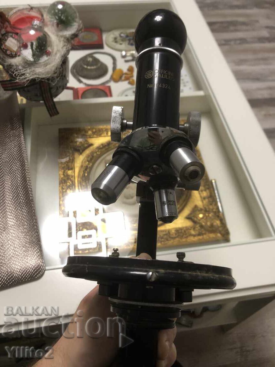 Microscop cu obiective Carl Zeiss Jena - 7