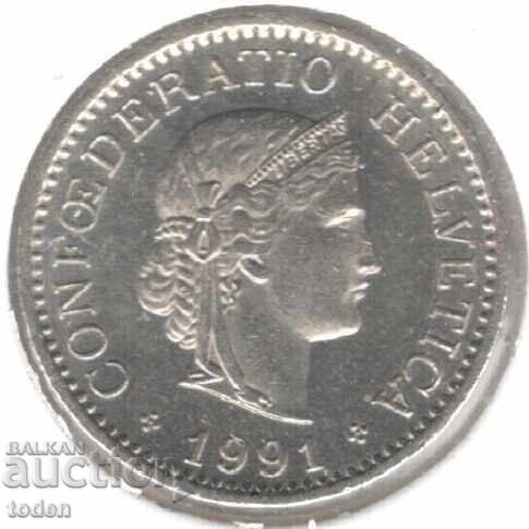 Elveția - 10 Rappen - 1991 B - KM# 27 - Libertas cu preț 1.00 BGN | € 0.51