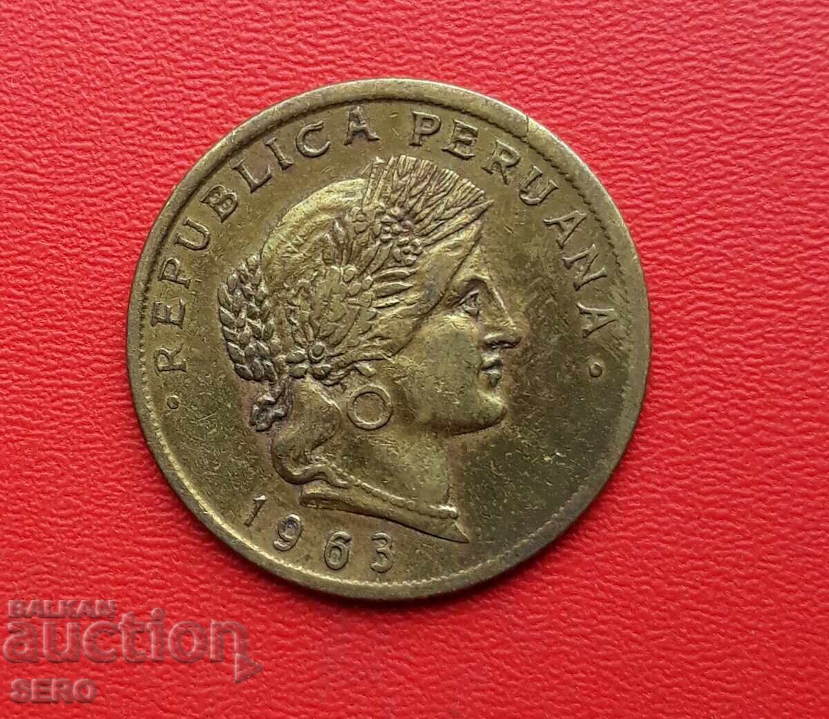 Peru - 20 Centavos 1963 with price 0.71 BGN | € 0.36 Peru - 20 Centavos 1963 with price 0.71 BGN | € 0.36