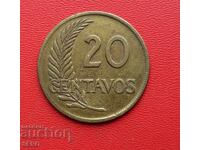 Peru - 20 Centavos 1963