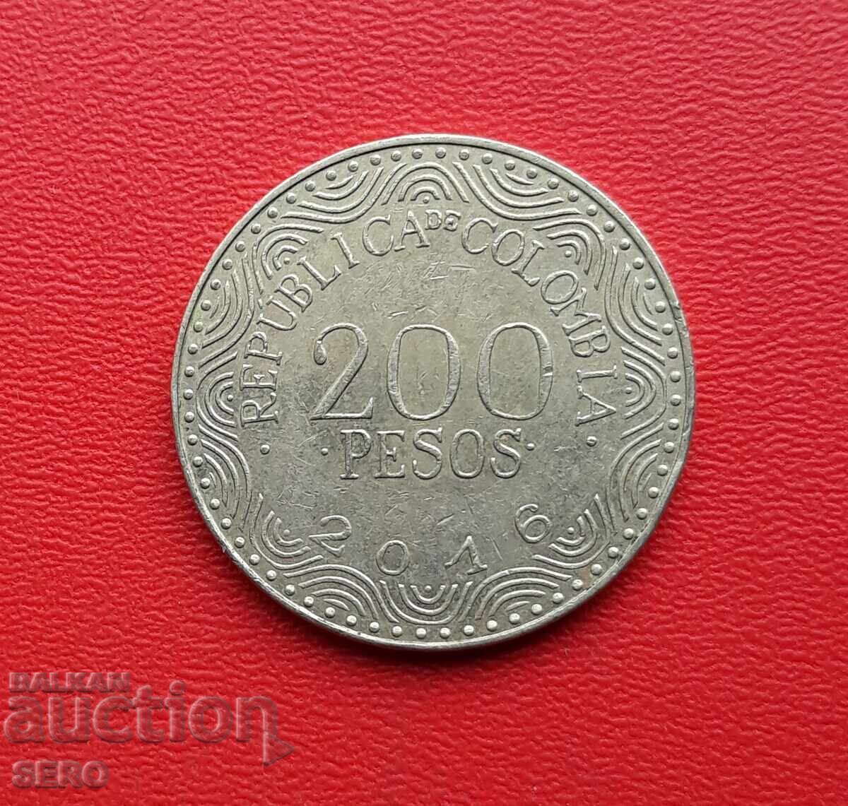 Columbia - 200 pesos 2016 cu preț 0.61 BGN | € 0.31
