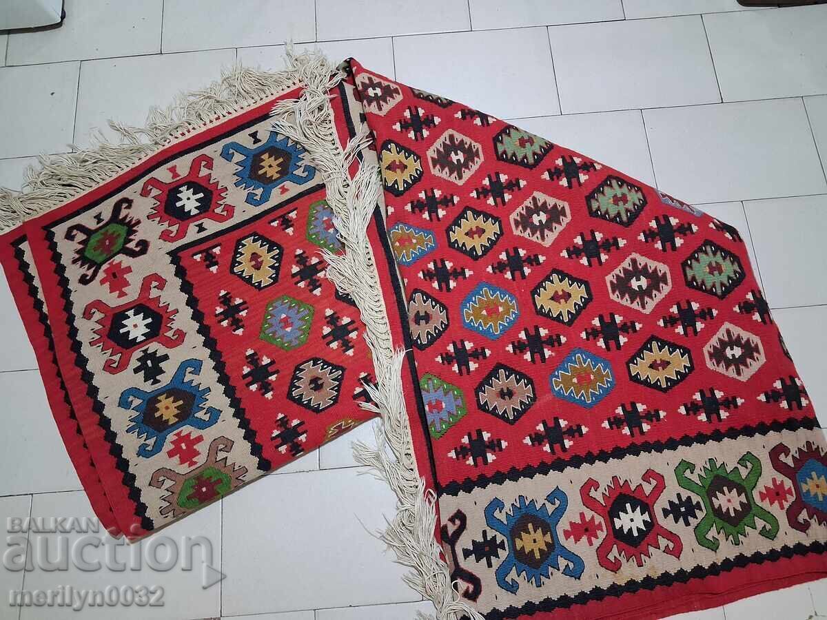 Covor vechi țesut manual de Ciprovți 255/175 cm preș covoraș - 5