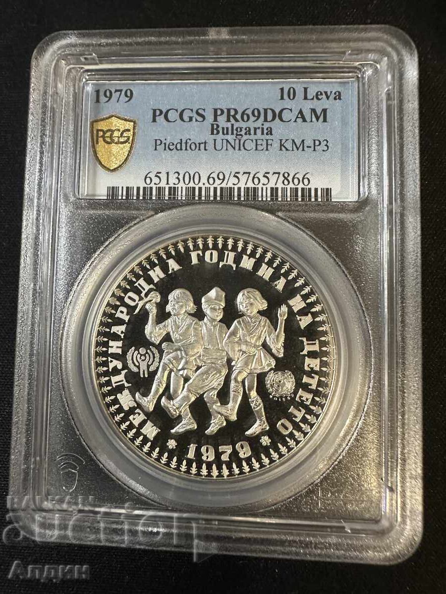 10lv 1979 PIEDFORT PR 69 DCAM Top Grade