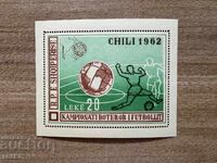 Албания - Световно първенство по футбол - Чили (1962) MNH