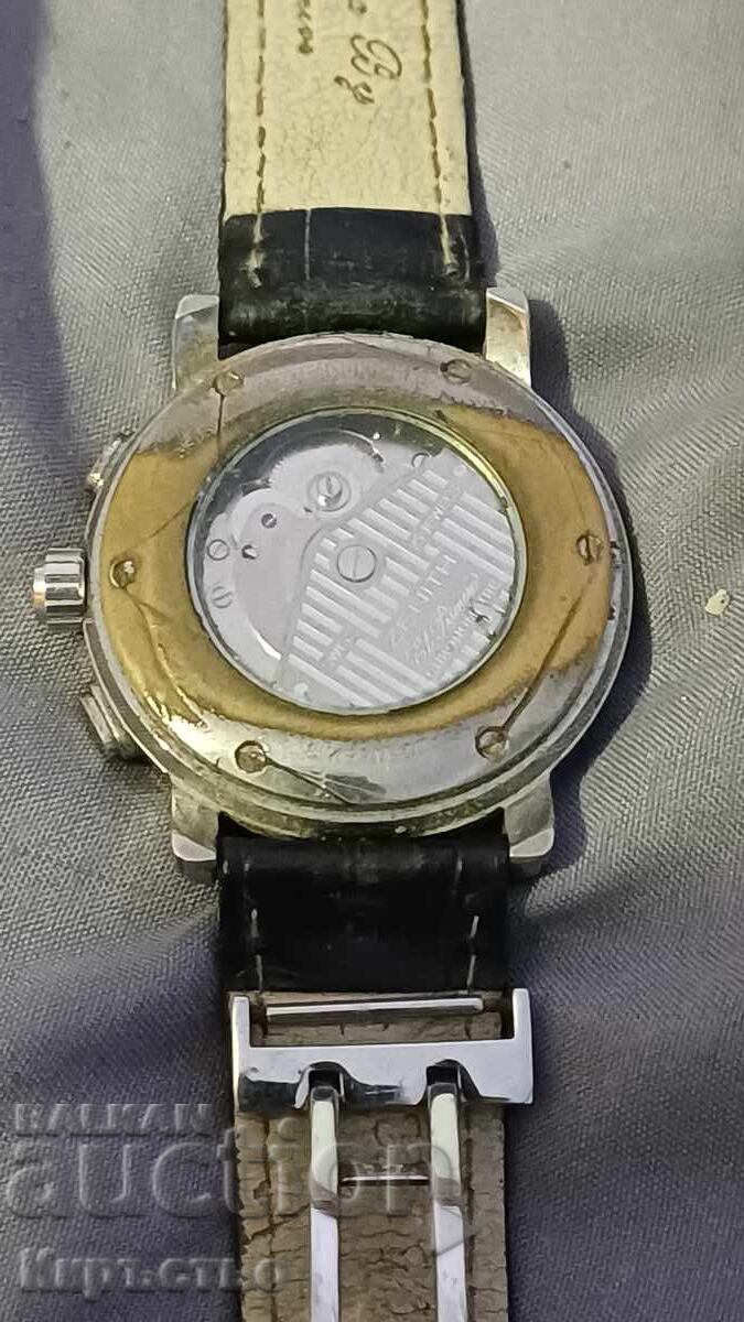 Стар ръчен часовник Zenith работещ от 1ст. Бзц - 5