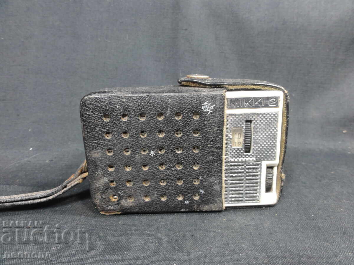 BZTS STAR RETRO SOC GDR TRANZISTOR RADIO RFT MIKKI 2 cu preț 0.01 BGN | € 0.01