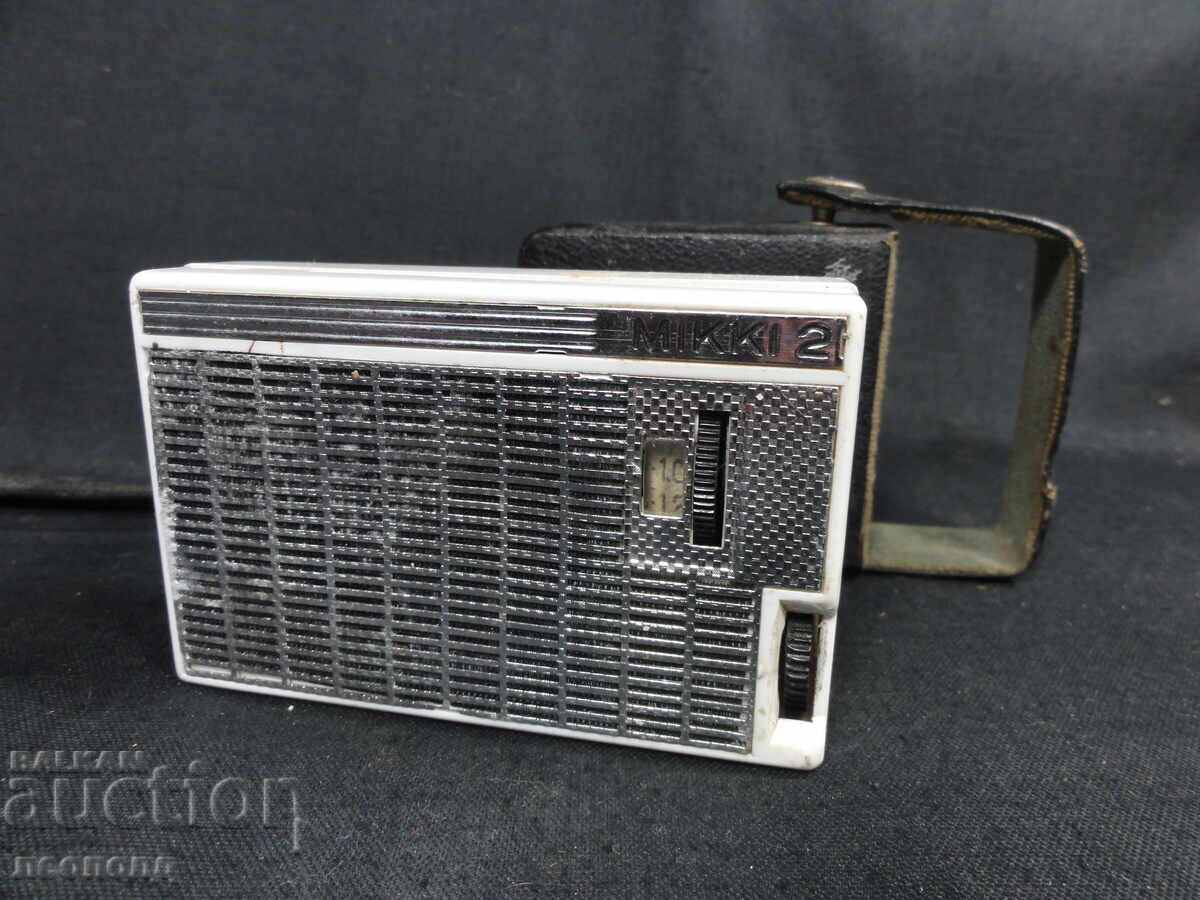 Licitație BZTS STAR RETRO SOC GDR TRANZISTOR RADIO RFT MIKKI 2