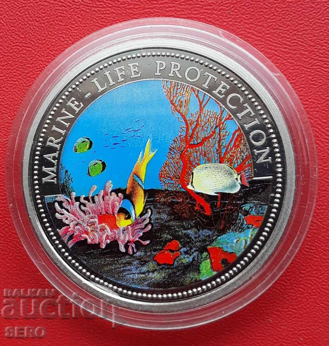 Insula Palau - 1 dolar 1994 - mat - luciu - tiraj 50 buc