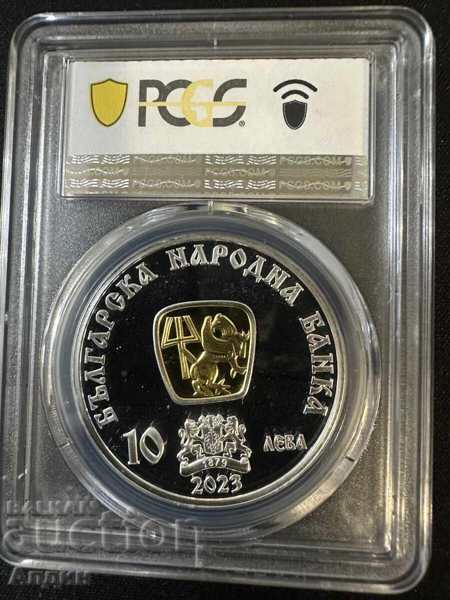 10λβ 2023 PR 70 DCAM Κορυφαία Βαθμολογία με τιμή 600.00 BGN | € 306.78 10λβ 2023 PR 70 DCAM Κορυφαία Βαθμολογία με τιμή 600.00 BGN | € 306.78